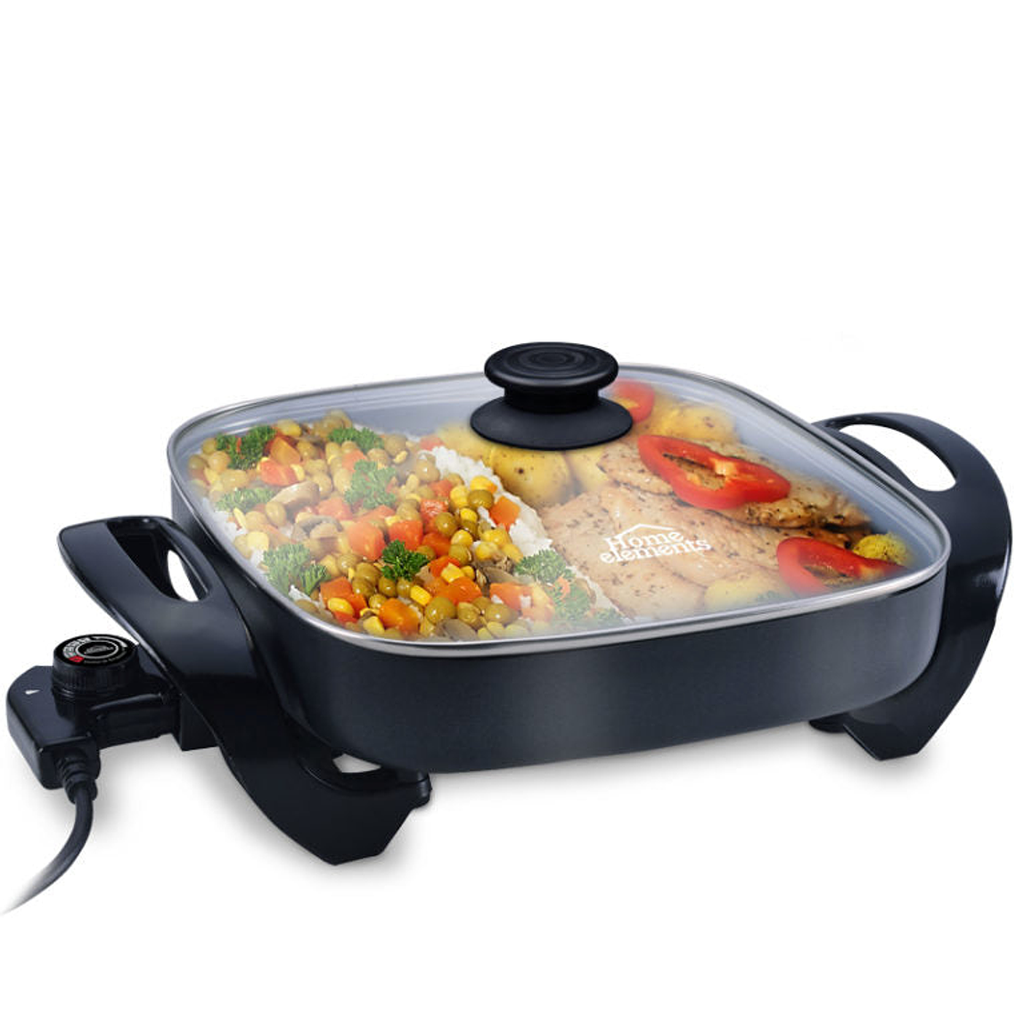 Sartén Eléctrico cuadrado / Home Elements 2