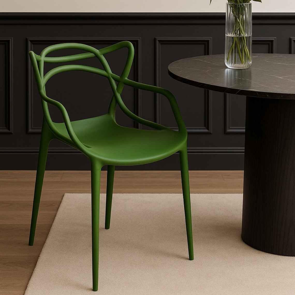 Silla Sidney Verde (Nuevo Diseño) 2