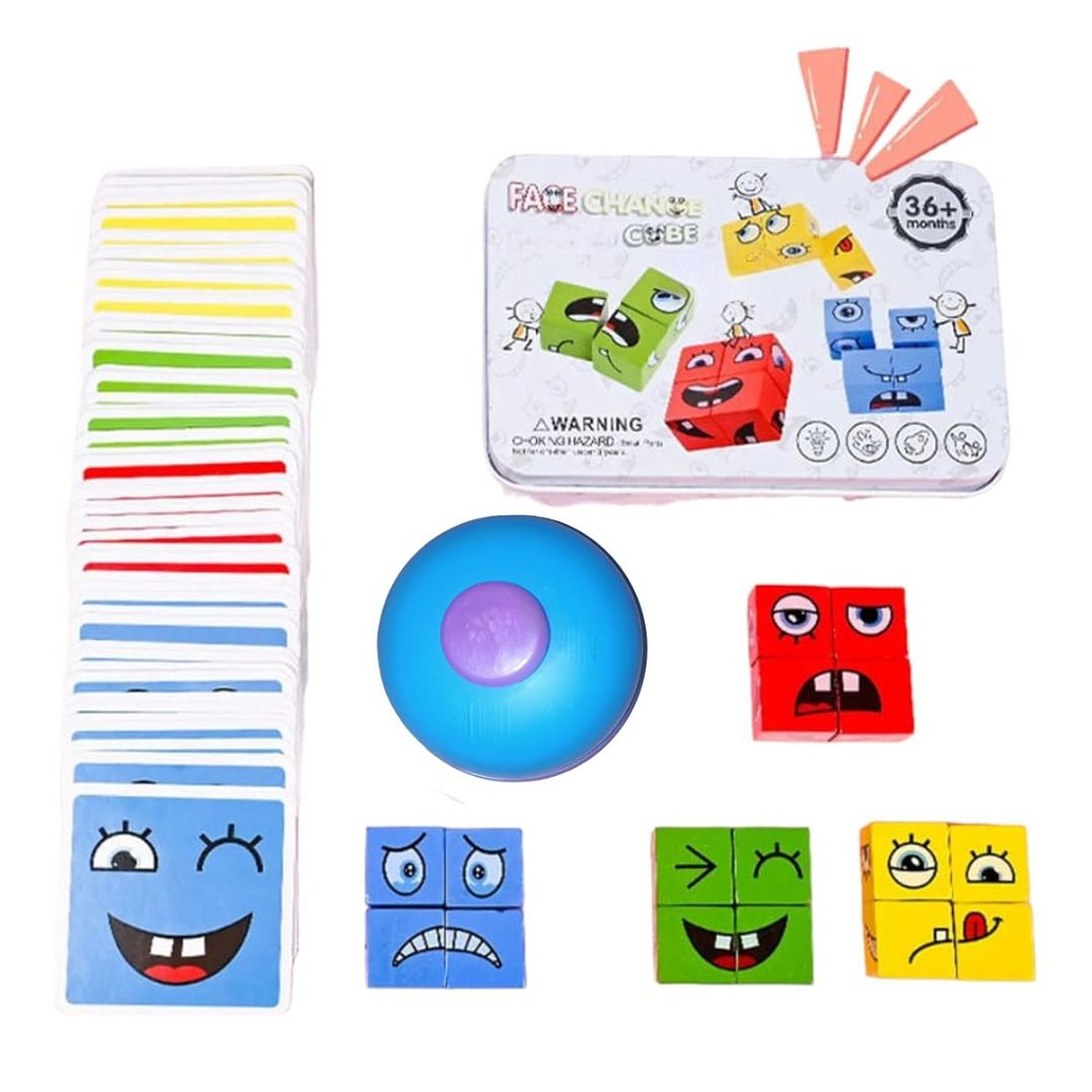 Increible Face Change Cube Aprende Jugando 1
