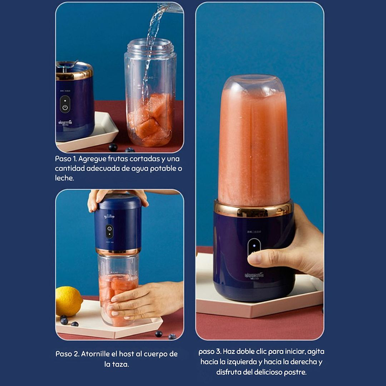 🍓Super Mini Licuadora Portatil🍓 4