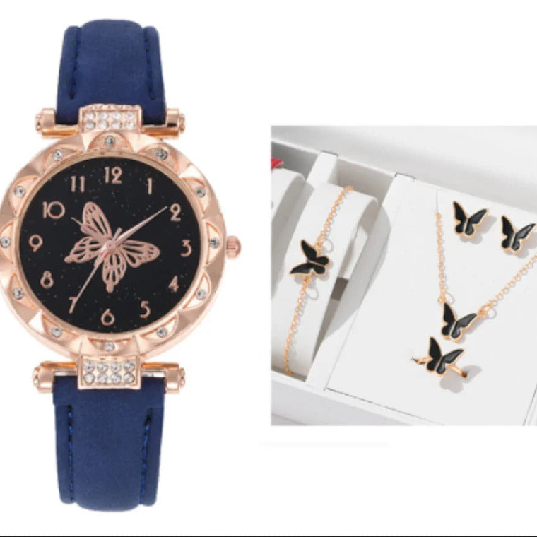 💖💎 Increible Set De Reloj Y Joyas: Belleza Natural 💎💖 5