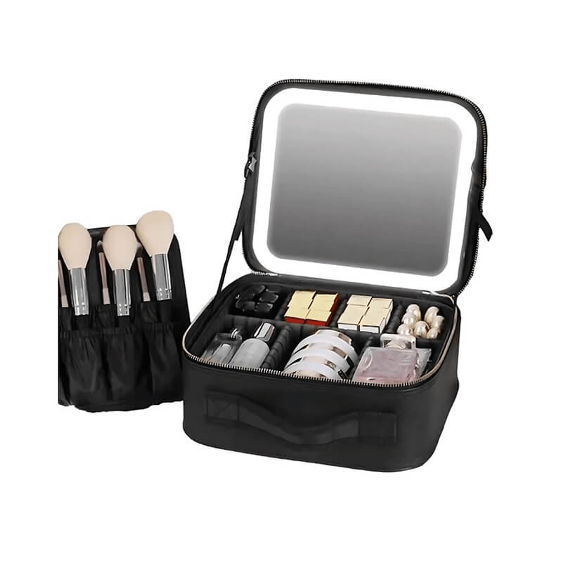 Cosmetiquera Con  Espejo Luz LED 5