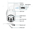 Cámara wifi ip exterior e inteior