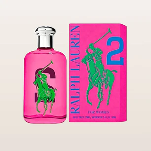 Ralph Lauren Big Pony No. 2 para Mujer (Rosado) Eau de Toilette (100 ml)