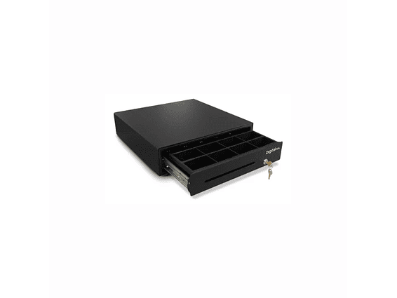 Cajón Monedero Digital Pos Con Riel Industrial - DIG-410SK 1