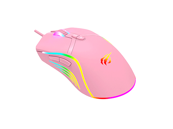 Mouse Havit MS1026 Gaming con Cable 6400DPI con 7 Botones 3