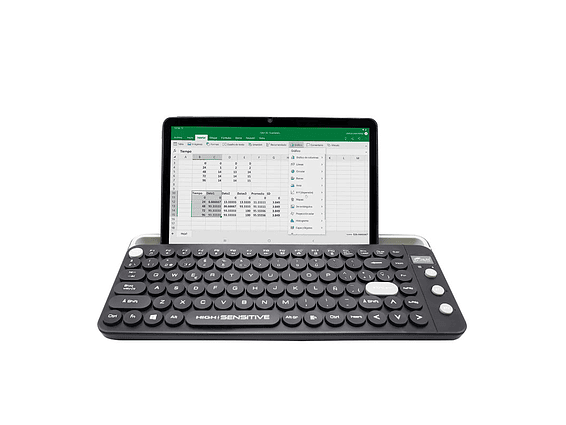 Teclado inalámbrico recargable multimedia TMJR-030 6