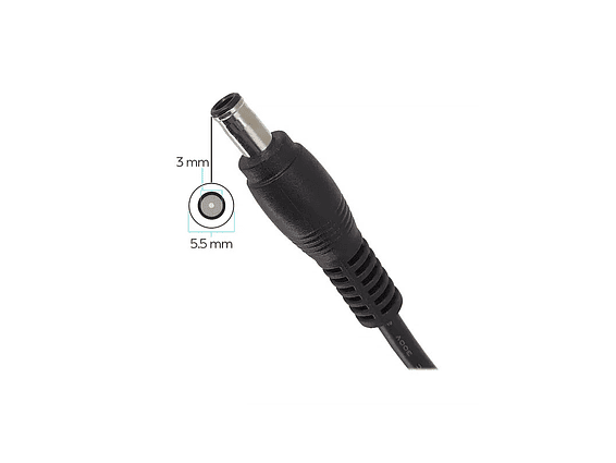 Cargador SAMSUNG 19V 3.16A 65W  Punta 5.5*3.0mm 1