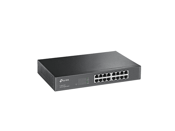 Switch TP-LINK 16 Puerto TL-SG1016D Tipo Rack 10/100/1000 2
