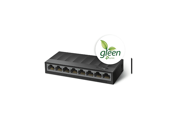 Switch de Escritorio de 8 Puertos 10/100/1000Mbps 3