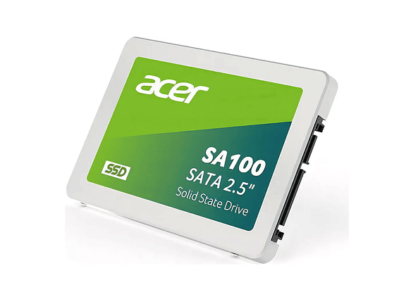 Acer SA100 SATA lll SSD, up to 1.92 TB, 3D NAND flash memory IC, market-proven controller, max read speed 560 MB/s 1
