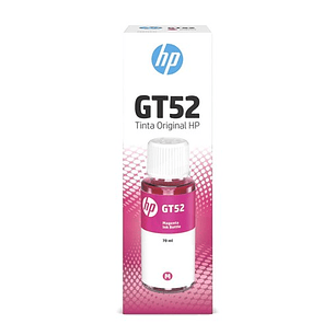 Botella de tinta original HP GT52 Magenta