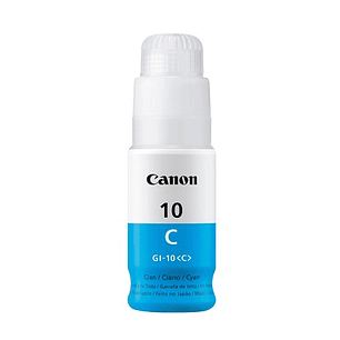Botella de tinta Canon 10 Cyan (GI-10BK)