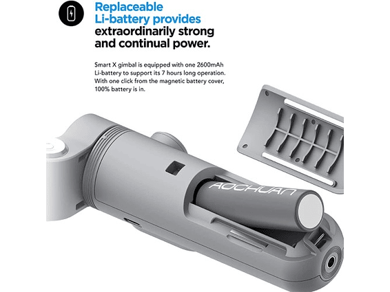 Estabilizador De Video  AOCHUAN Smart X 3