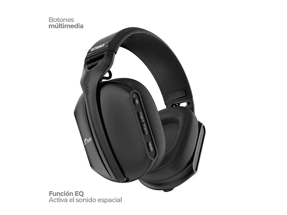 Auriculares C/Micrófono J&R ASTRONIX Black 3