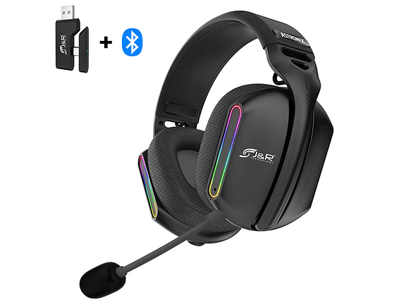 Auriculares C/Micrófono J&R ASTRONIX Black 1