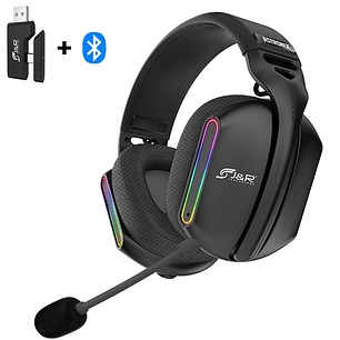 Auriculares C/Micrófono J&R ASTRONIX Black