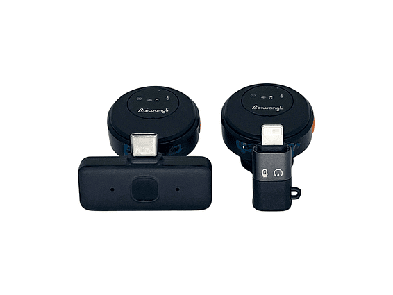 Micrófono De Solapa Dual Sx29 Tipo C + IPhone 3