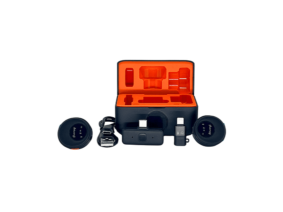 Micrófono De Solapa Dual Sx29 Tipo C + IPhone 1