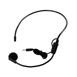 Micrófono Alámbrico Vincha Mini Plug 3.5mm 