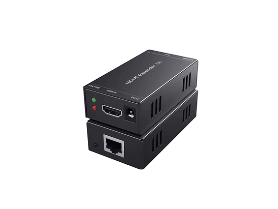 Extensor HDMI a través de un Solo Cable Cat5e/Cat6/Cat 7, transmisión de hasta (50 m) 1