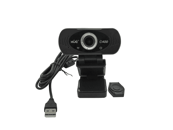 Cámara Webcam USB 2.0 2K 2560 x 1440p con Doble Mic AF Color Negro 1