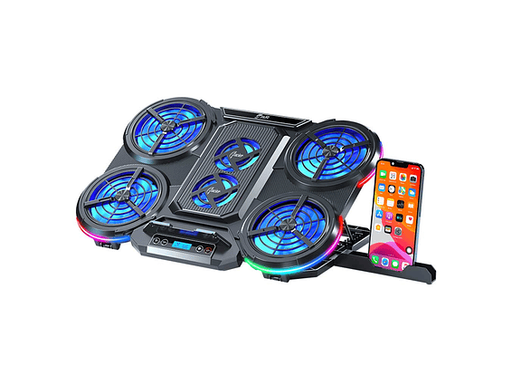 Base Refrigerante Gamer RGB Glacier 6fan 1