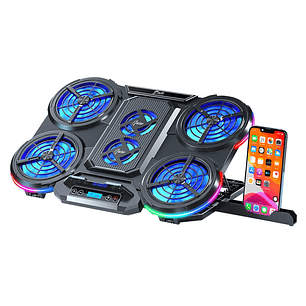 Base Refrigerante Gamer RGB Glacier 6fan