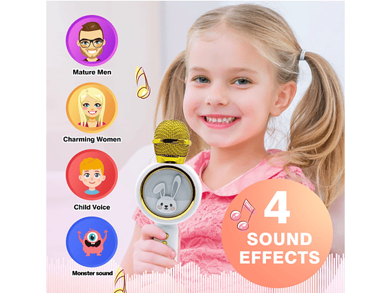 Micrófono Karaoke Bluetooth 2