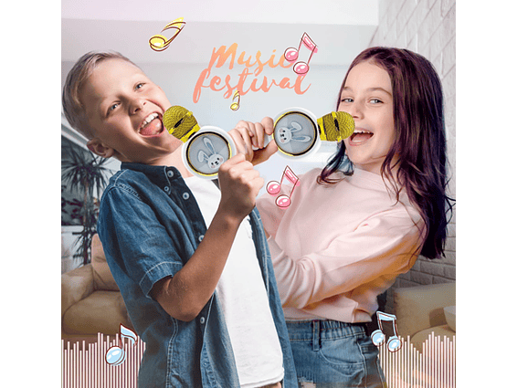 Micrófono Karaoke Bluetooth 3