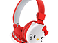 Audífonos diadema Hello Kitty Rojo - Miniatura 1