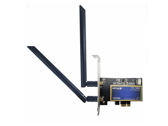 Tarjeta Pci-e Bluetooth 4.0 Wifi 2.5 GHz 5.0 GHz 1200mbps Doble Banda 1