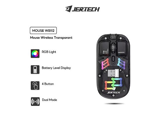 Mouse Recargable 2.4Ghz+BT  1