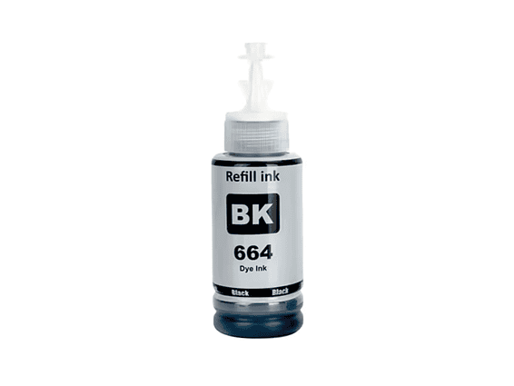 Tinta Epson Genérica para Impresora Referencia 664 70ml NEGRO 1