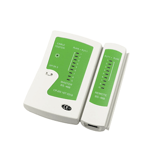 Tester Probador De Redes Rj45 Rj12 Rj11 Utp Telefonía Cable