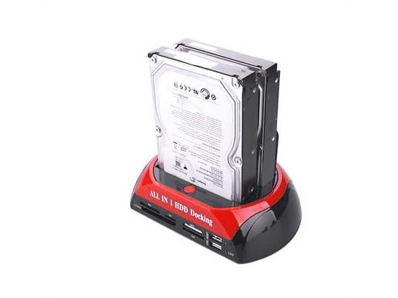 Estación de acoplamiento de disco duro de 2.5/3.5