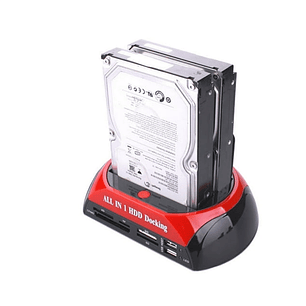 Estación de acoplamiento de disco duro de 2.5/3.5