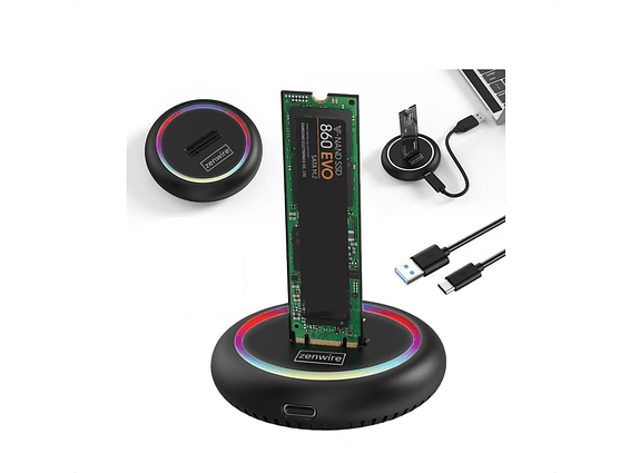 Lector Externo Usb 3.0 para Disco M.2 NVME PCI-E SATA 1