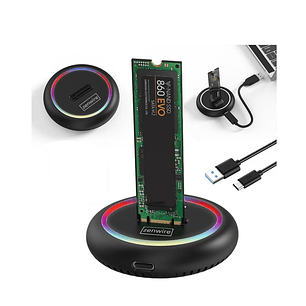 Lector Externo Usb 3.0 para Disco M.2 NVME PCI-E SATA