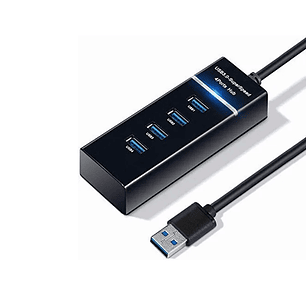 Multi-puerto hub usb 3.0 con 4 puertos 