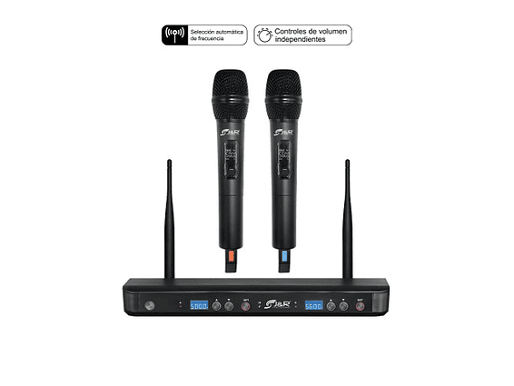 MICROFONOS CON RECEPTOR MCJR-010/  1