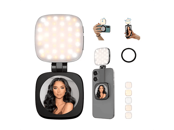 Aro de Luz Para Celular 360º Magnético  1