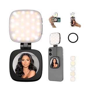 Aro de Luz Para Celular 360º Magnético 