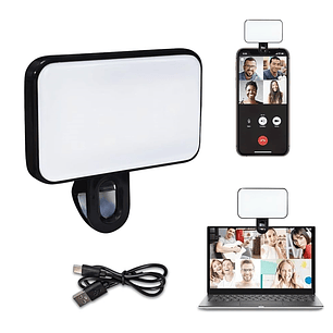 Luz para Selfie, luz LED para teléfono con 3 modos de iluminación