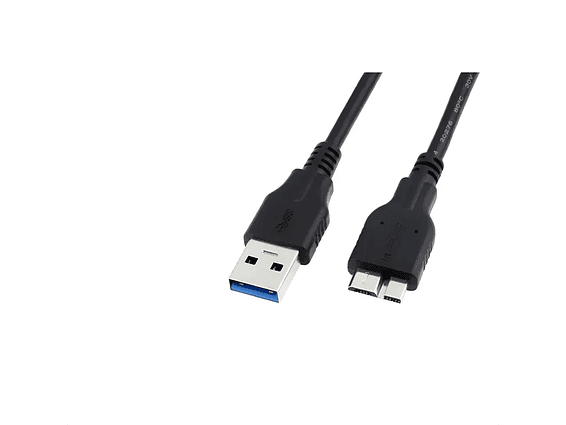 Cable USB A Micro-B para discoduro 50cm 1