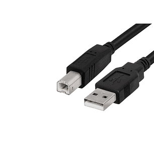 Cable de Impresora USB 2.0 A/B 1.5M