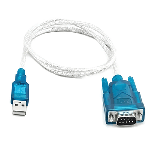 Cable convertidor Rs232 Serial USB 2.0 de 9 pines