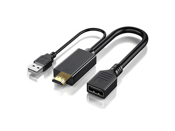 Adaptador Convertidor Hdmi A Displayport 4k 60hz 1080p 120hz 1