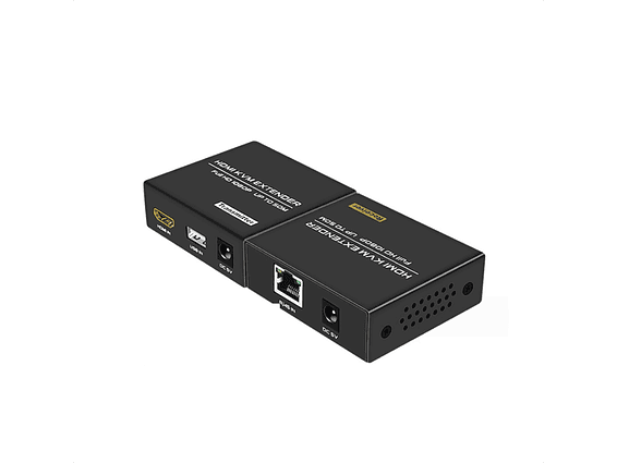 Extensor USB KVM HDMI, 1080P@60Hz Extensor HDMI sobre Cat5e/6  50M 1