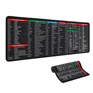 PAD MOUSE CON ATAJOS OFFICE 60*30